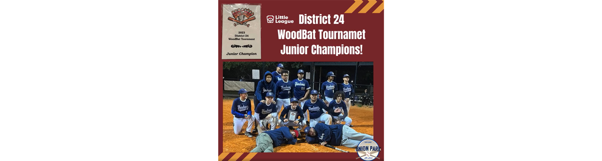 Union Park Little League Softball & Baseball > Home