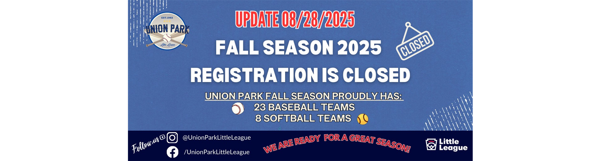 2025 Fall Registration