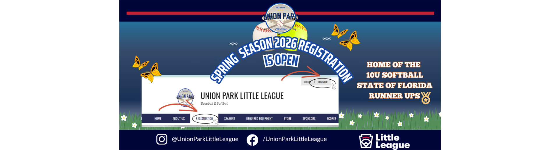 2026 Spring Registration Now Open!!!